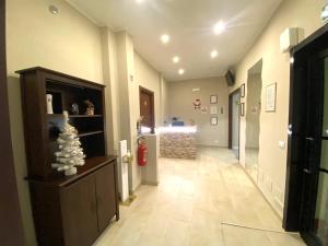 A cozinha ou kitchenette de Carlo Goldoni Hotel