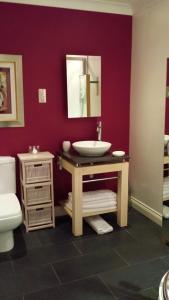 Ванная комната в Glangwili Mansion - Luxury 5 star Bed & Breakfast