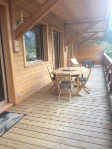 Balkón alebo terasa v ubytovaní Appartement Bois Colombes Châtel Réservation
