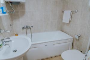 Baðherbergi á Apartman David