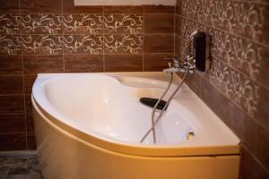 A bathroom at Maya Panzio-Rezidencia