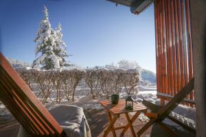 Μπαλκόνι ή βεράντα στο Harz BnB Werkmeister