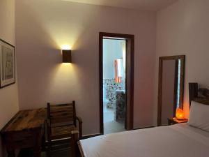 Postel nebo postele na pokoji v ubytování Lala salama Kendwa villas