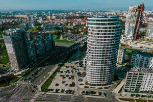 Výhľad na mesto Rzeszów alebo výhľad na mesto priamo z apartmánu