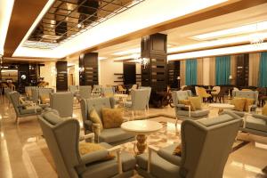Posezení v ubytování J'adore Deluxe Hotel & Spa Ultra All Inclusive