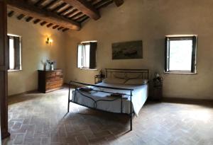 Agriturismo Il Covo del Solengo客房内的一张或多张床位