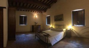 Agriturismo Il Covo del Solengo客房内的一张或多张床位