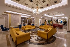 Posezení v ubytování J'adore Deluxe Hotel & Spa Ultra All Inclusive