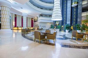 Posezení v ubytování J'adore Deluxe Hotel & Spa Ultra All Inclusive