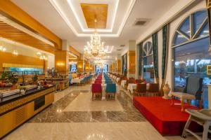 Posezení v ubytování J'adore Deluxe Hotel & Spa Ultra All Inclusive