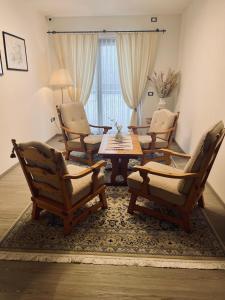 Posezení v ubytování B&B L'Aigual