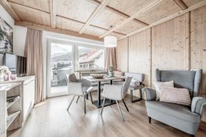 Posezení v ubytování Soelden Lounge