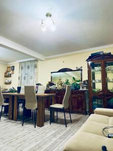 Posezení v ubytování Tetne Qor Guesthouse