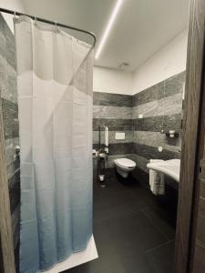 Koupelna v ubytování B&B L'Aigual