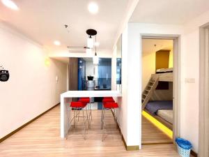 Letto o letti in una camera di Concept Suite 05 @ The Wave Residence