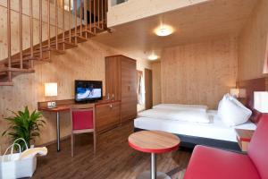 TV a/nebo společenská místnost v ubytování Hotel Alte Post