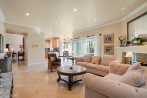 a living room with a couch and a table at @ Marbella Lane - Captivating Home in Rowland Hts in Rowland Heights