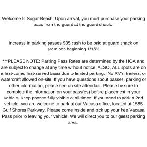 página de un documento en el que se detallan las etapas de una encuesta en Sugar Beach en Gulf Shores