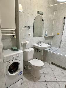 Kúpeľňa v ubytovaní Apartment Kabaty