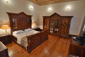 Letto o letti in una camera di Boutique Hotel KRISTOFS
