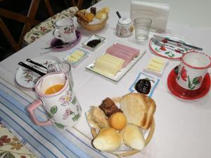 Opciones de desayuno para los huéspedes de Bed and Breakfast Como en Casa