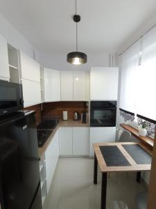 Kuchyňa alebo kuchynka v ubytovaní MK Apartament IV