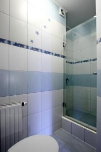 Kúpeľňa v ubytovaní Domki Pod Magurą