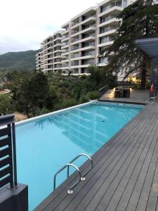 Πισίνα στο ή κοντά στο Departamento en Papudo