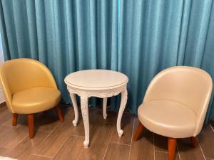 Predel za sedenje v nastanitvi Manantial Hostal No.004