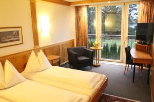 Voodi või voodid majutusasutuse Hotel Alhartinger Hof toas