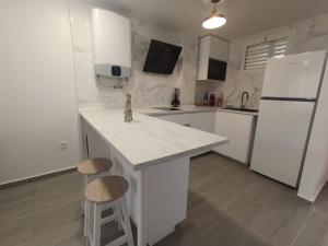 Kuchyň nebo kuchyňský kout v ubytování JR apartment albir