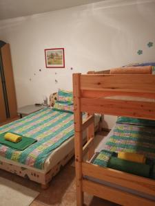 Posteľ alebo postele v izbe v ubytovaní Apartments Meerzeit