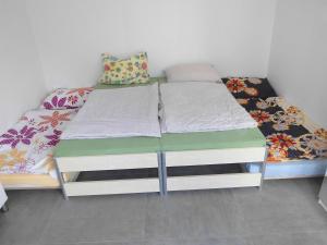 Posteľ alebo postele v izbe v ubytovaní Haus Lichtblick