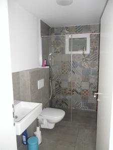 Kúpeľňa v ubytovaní Haus Lichtblick