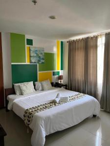 Postel nebo postele na pokoji v ubytování BOPEMPC Safari Hostel