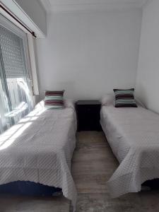 Casa en Mar del Plata tesisinde bir odada yatak veya yataklar