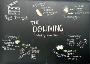 Certifikát, hodnocení, plakát nebo jiný dokument vystavený v ubytování The Downing Hostel