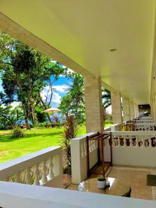 a view from the balcony of a house at La Sirenita in Panglao Island