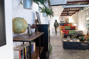 Posezení v ubytování Koba Hostel