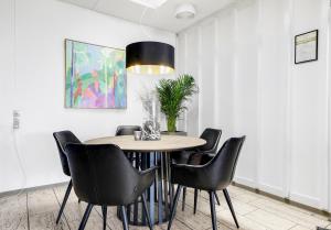 Posezení v ubytování Østergaards Hotel
