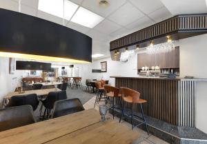 Restaurace v ubytování Østergaards Hotel