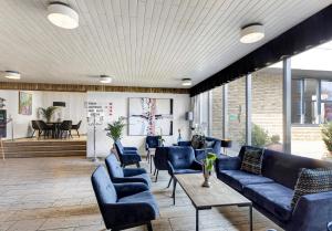 Posezení v ubytování Østergaards Hotel
