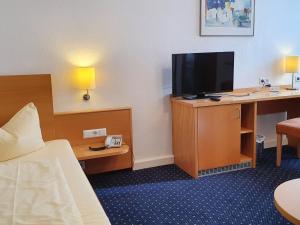 TV a/nebo společenská místnost v ubytování Hotel Restaurant Adler