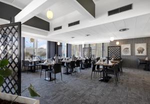 Restaurace v ubytování Østergaards Hotel