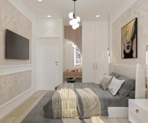 Posteľ alebo postele v izbe v ubytovaní Casa di Kaparetto by Corfuescapes