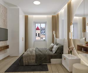Posteľ alebo postele v izbe v ubytovaní Casa di Kaparetto by Corfuescapes