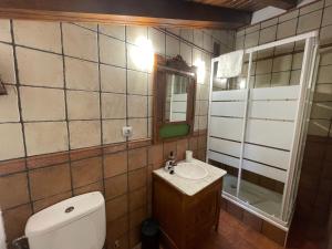 Łazienka w obiekcie Casa Rural Zirimiri en Herreros, Soria