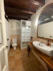 Łazienka w obiekcie Casa Rural Zirimiri en Herreros, Soria