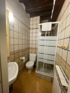 Łazienka w obiekcie Casa Rural Zirimiri en Herreros, Soria