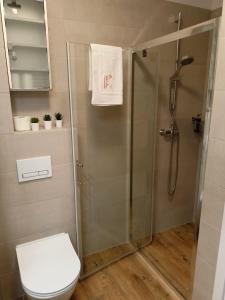 Łazienka w obiekcie OnHoliday Apartamenty ze strefą Relax & Fun, ul Lwowska 12